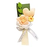 Fycakly Künstliche Pflanzen Künstliche Wollweberei, tolle Optik, langlebig, ideal für Menschen jeden Alters. Abnehmbare Blumen Spielzeuge. Geschenk zum Valentinstag, Muttertag, Jahrestag, Geburtstag.