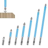 Bohrer-Bit-Set | Professioneller Hochmagnetischer Schraubendreher-Bit – kompaktes Präzisionswerkzeug-Set, rutschfestes Design für Holzbearbeitung
