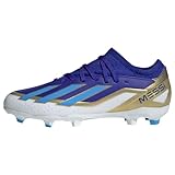 adidas Unisex Kinder X Crazyfast League FG J ME Fußballschuhe,Lucid Blue/Blue Burst/Cloud White, 37 1/3 EU