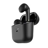 Sennheiser ACCENTUM Open, kabellos - Kopfhörer mit Open Design, dynamischem Sound und Bluetooth 5.3, IPX4 Spritzwasserschutz, 28 Std. Akkulaufzeit und USB-C Ladecase - Schwarz