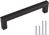 LONTAN 10 Stück schrankgriffe Schwarz Griffe 128mm lochabstand Küchengriffe Möbelgriffe für Küchenschränke Küche Griffe Möbel Türgriffe Küche