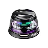 Shinekoo Multifunktionaler magnetischer Bluetooth-Lautsprecher, leistungsstarker tragbarer winziger Lautsprecher, wasserdichte Magbeat Bluetooth-Lautsprecher Mini-Soundbox für Outdoor-Reisen, Camping