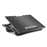 HUANUO Laptopkissen Höhenverstellbar, für max. 15,6' Notebook, Ipad, Tragbarer Laptoptisch für Reisen, Arbeiten, Zuhause