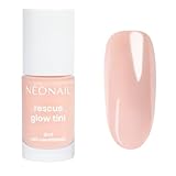 NÉONAIL Nagellack Nagelhärter Nagelpflege - Rescue Glow Tint 3in1 Nail Conditioner - Nail Polish - Nail Repair - Nagelhärter für brüchige Nägel - 7,2 ml - Peachy Nude - 7,2 ml