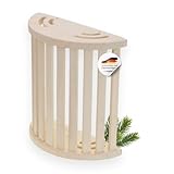 SunnyDeals® Sauna Lampenschirm aus Fichtenholz