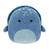 Squishmallows SQCR04118 - Truman die Blaue Lederschildkröte 19 cm, offizielles Kelly Toys Plüsch, superweiches Kuscheltier