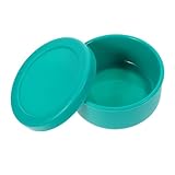 STOBAZA Silikon Gärbox mit Deckel Stapelbarer Luftdichter Haushalts Teigbehälter für Pizzateig und Hefeteig Auslaufsichere Wiederverwendbare Proofing Box zur Teigaufbewahrung und