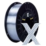 X Filament PETG 1,75 mm 1000 g Filament für 3D-Druck X to Print (klar)