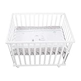 roba Laufgitter Indibär 75 x 100 cm - Laufstall inkl....