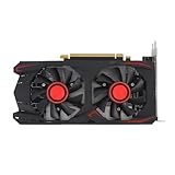 550TI 6 GB Graphics Card, GDDR5 192 Bit Grafikkarte für Gaming PC, Doppel Lüfter PCIe 2.0 16x Slot Computer Grafikkarte mit DVI VGA HDMI Schnittstelle, 2560x1600 Auflösung