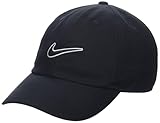 NIKE FB5369-010 U NK Club Cap U CB SWSH L Hat Unisex Adult Schwarz Schwarz Größe M/L