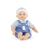 Corolle Mon Premier Poupon Calin Mael, Weichkörperpuppe mit Schlafaugen, Mütze und Kleidung abnehmbar, Vanilleduft, 30cm, ab 18 Monaten