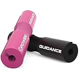 POWER GUIDANCE Langhantel Polster Kniebeugen Barbell Squat Pad Ideal für Squats Lunges Hip Thrusts Gewichtheben mehr Fit 50mm Olympic Bars Viele Farben sind verfügbar (2#Rosa)