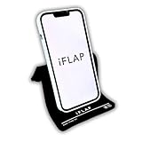 iFLAP, Smartphones – Flexible Handyhalterung / Handyständer entwickelt zum Reisen, für Zuhause und in der Arbeit – einfach aufstellen oder einklemmen und freihändig streamen!