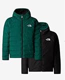 THE NORTH FACE NF0A88TWNL11 Boy’s Reversible Perrito Hooded Jacket Jacket Unisex EVERGREEN Größe XS