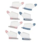 KOMBIUDA 4 Anti-Essen-Handschuhe Daumenschutz für Kinder beruhigendes für Fingerhandschuhe Anti-Saug-Handschuhe Babytragetuch spielsachen Daumenlutschen Handkorrektor