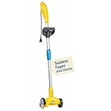 GLORIA Fugenbürste WeedBrush | Elektrischer Unkrautvernichter & Fugenreiniger | Fugenkratzer für Pflasterfugen, Terrassenplatten & Wege | Kabelgebundene Unkrautbürste 230V inkl. Stahldraht-Bürste