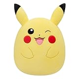 Bizak Squishmallow Zwinkern 25 cm Plüschtier - Offizielles Pokemon Kissen weich und Qualität (63220038)