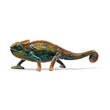 SCHLEICH WILD Life | Chamäleon 14858 | detailgetreue Tierfiguren | Zoo Spielzeug Jungen und Mädchen | Deko für Geburtstag | Spielfigur ab 3 Jahren | 10 x 3 x 5 cm