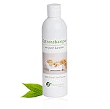 Katzenshampoo | Bio | sanfte Fellpflege ohne Chemie & Seife | gegen Juckreiz | hypoallergen | mit original marokkanischer Lavaerde | 250ml | Neuer Glanz für Kurz- und Langfell