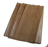 1 Packung industrielles rostfreies Papier, feuchtigkeitsfestes Papier, Metalllager-Geschenkpapier, Ölpapier, Ölpapier, Wachspapier (braun, 15 x 100 m)