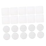 Didiseaon 40 Stück Eyelash Grafting Holder Eyelash Glue Delay Tools Wimpernkleber Behälter und Trays für Professionelle Wimpernverlängerungen für Schönheitssalons und Diy Anwendungen