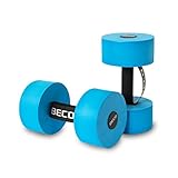 Beco Aqua Hantel Größe S | M | L Aqua Fitnessgerät Wassersport aus PE-Schaum, Large, C) Blau – Größe L