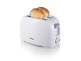 BR-1013 Toaster - 6 einstellbare Bräunungsstufen mit Brötchenaufsatz - herausnehmbares Krümmelfach