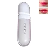 Clear and moisturizing lip gloss, tinted lip milk, moisturizing jelly matte lip glaze, Lipstick base (milky white)