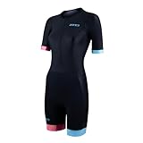 ZONE3 Damen Activate+ Kurzarm Trisuit aus 100% recyceltem Performance-Material