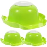 Homoyoyo 3 Stück Gemüseschneider Handschutz Gemüse Zerkleinerer Sicherer Fingerschutz Leichtes Langlebiges Material Einsetzbar für Küche Restaurant Hotpot Multifunktionaler Gemüsereibe