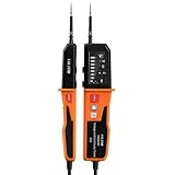 Spannungsprüfer,Durchgangsprüfer,automatischer Bereich 12V~1000V,IP65Multifunktions-Umfassender elektrischer Tester,kann AC/DC Spannung,Phasenfolge,Durchgang,RCD,batterielose Erkennung messen PM8200A1