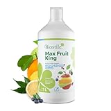 Biostile Max Fruit King – Aloe Vera, Noni und 11 Fruchtsäfte mit Vitaminen für Energie und Immunsystem