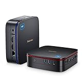 Blackview Mini PC Windows 11 Pro, Computer 16GB DDR4 RAM 1TB SSD ROM, Intel N5095(bis zu 2,9 GHz) Mini Desktop, Gaming PC 4K HD Dual HDMI, 2.4G+5.0G Dual WiFi,Gigabit Ethernet, Schwarz