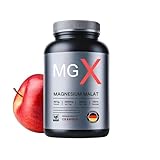 EINFÜHRUNGSPREIS MGX® Magnesium Malat - [2250mg] Magnesiummalat ohne Zusätze - Magnesiumpräparate ohne Tabletten - Magnesium Malate Kapseln hochdosiert