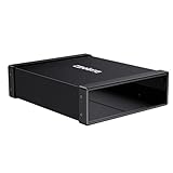 cenmate Optisches Laufwerksgehäuse für 5,25-Zoll-Blu-Ray/CD/DVD-SATA-Laufwerk, externes Aluminiumgehäuse mit USB-A/C-3.0-Kabel, Hot-Swap-fähig (KEIN Laufwerk, Keine IDE-Unterstützung)