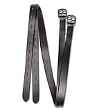 WALDHAUSEN Star Steigbügelriemen, 150 cm, schwarz