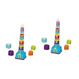 ibasenice 2 Sets Kreis-Wurf-Set Mit Bechern Kaninchenblöcken Strandspielzeug Für Kinder Spielzeug Für Kinder Kunststoff Lernspielzeug Für Kinder Baby Regenbogenbecher Strandpuzzle