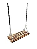 Tragbare Holz-Hängematte, Schaukelstuhl für den Innen- und Außenbereich, ideal für Camping, Parks und Entspannung, kompaktes Design (50 x 20 cm) Outdoor-Aktivitäten