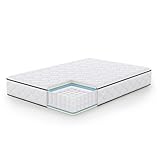 AKORD 7-Zonen Taschenfederkernmatratze 140x200 cm, H3 (Mittelfest), 11 Schichten, Inklusive Matratzenschoner mit Gummizug, Wendbare Rollmatratze, Oeko-TEX® Zertifiziert, Ergonomische Mattress, 26 kg