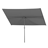 Avellino, anthrazit, 180 x 130 cm, rechteckig, Stahl-Gestell-Bespannung 100% Polyester, 2,60 KG