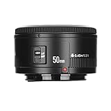 Yongnuo YN 50mm F/1.8 AF/MF Groß Aperture Autofokus Objektiv für Canon EF Mount EOS Camera Kamera LF651