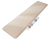 Sitzbankkissen Outdoor & Indoor – 120/130/160/180 x 30/35/40/50 cm – rutschfeste Sitzauflage für Gartenbank, Terrasse, Erkerbank, Schaukel oder Veranda (2-3 Sitzer)(Khaki,35x80cm)