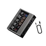 Audiomixer, Live-Soundkarte, DJ-Mixer, 48-V-Stromversorgung, Soundboard