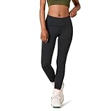 Amazon Essentials Damen Active Sculpt Workout Athleisure Leggings mit mittelhohem Bund in voller Länge (in Übergröße erhältlich), Schwarz, XS