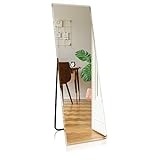 1000 MIRROWS Standspiegel - 140 x 45 cm - Limited Edition, OHNE Rahmen - mit Facettenschliff - Ganzkörperspiegel - Wandspiegel - Stehspiegel