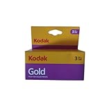 Kodak 6033971 Gold 200 Film (lila/gelb) – 3 Rollen – 24 Belichtungen pro Rolle