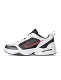 Nike Herren Air Monarch Iv Fitnessschuhe, White Black Varsity Red, 44 EU