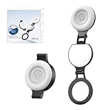 Magnetisches Handylicht – Weiches Frontlicht verstellbar mit Spiegel | tragbarer Ring für Smartphone, für Make-up, Aufnahme von Inhalten, Fotografie, Computer, Arbeit, Streaming