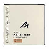 Manhattan 17358 Perfect Teint Powder und Makeup, sunbeige, 1 Stück